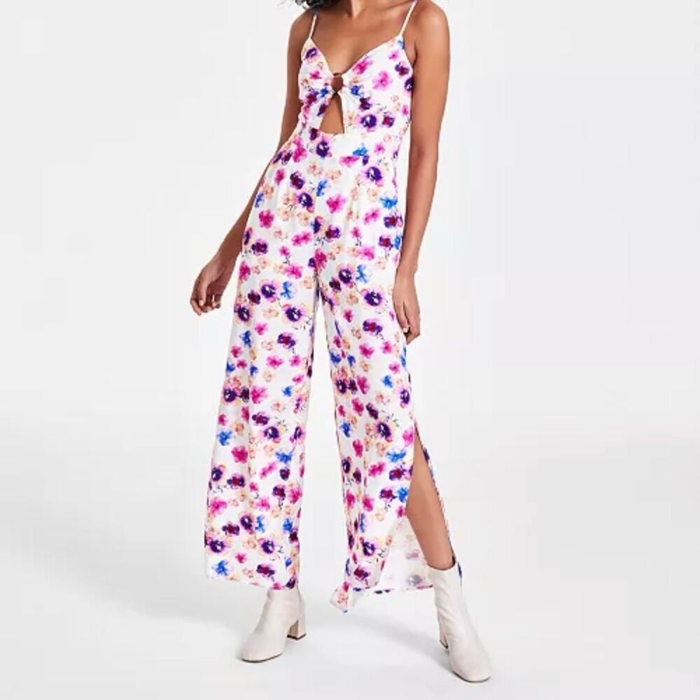 Bar-iii Women's multi Jumpsuit